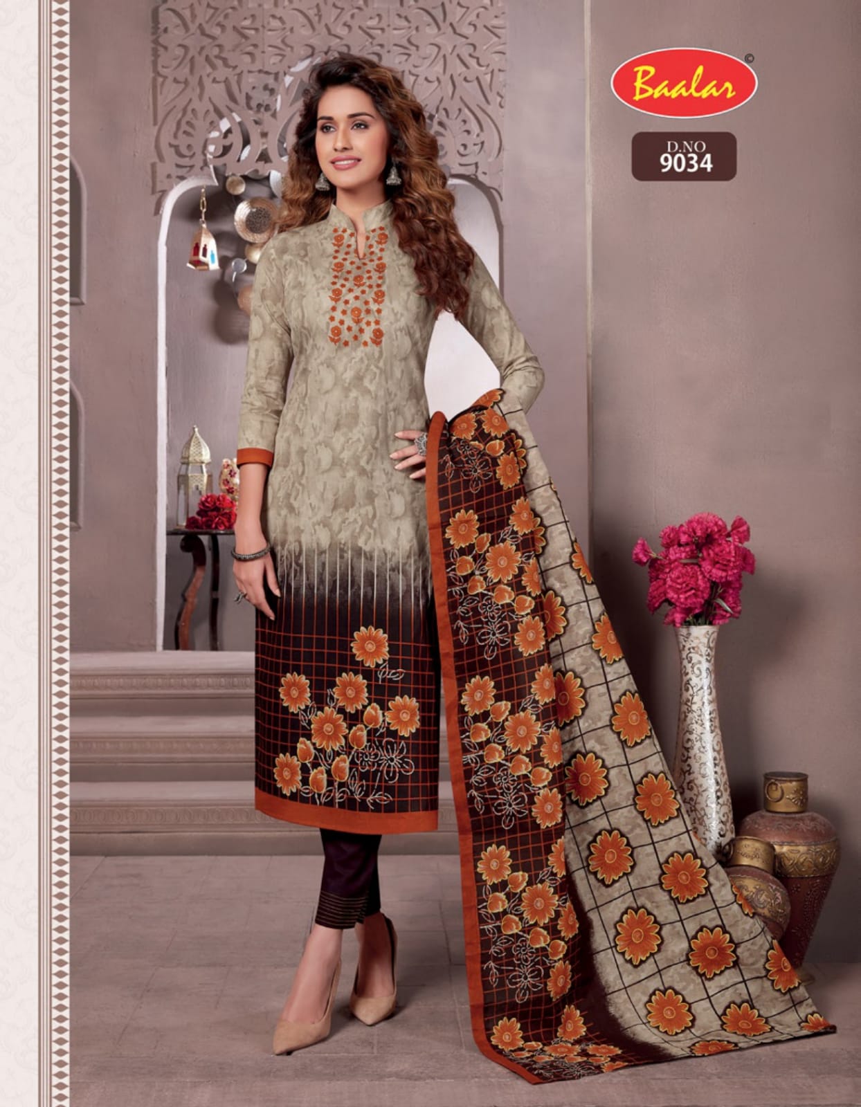 Baalaz Zara 9 Ready Made Regular Wear Cotton Printed Dress Collection